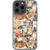 Rustic Boho Poppy Flowers Clear Phone Case iPhone 13 Pro Max exclusively offered by The Urban Flair