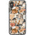 Rustic Boho Poppy Flowers Clear Phone Case iPhone X/XS exclusively offered by The Urban Flair