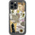 iPhone 12 Pro Max So Tired Scraps Collage Clear Phone Case - The Urban Flair