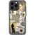 iPhone 13 Pro So Tired Scraps Collage Clear Phone Case - The Urban Flair