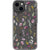 Soft Purple Wildflowers Clear Phone Case iPhone 13 exclusively offered by The Urban Flair