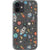 iPhone 12 Space Doodles Clear Phone Case - The Urban Flair