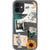 iPhone 12 Strange Abstract Clippings Clear Phone Case - The Urban Flair
