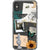 iPhone X/XS Strange Abstract Clippings Clear Phone Case - The Urban Flair
