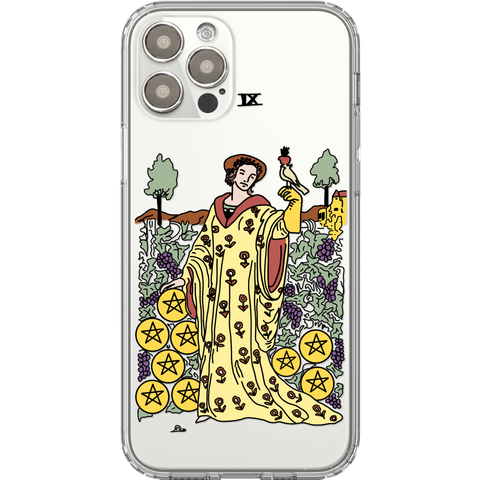 Shop The Tarot Card Illustration Clear Phone Cases Exclusively at The Urban Flair - Trendy Aesthetic Covers Available for Apple iPhone and Samsung Galaxy Devices