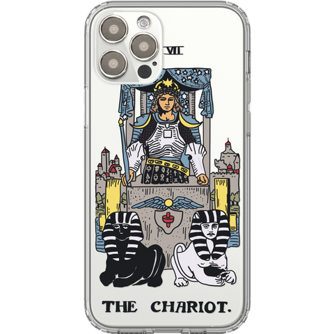 Shop The Tarot Card Illustration Clear Phone Cases Exclusively at The Urban Flair - Trendy Aesthetic Covers Available for Apple iPhone and Samsung Galaxy Devices