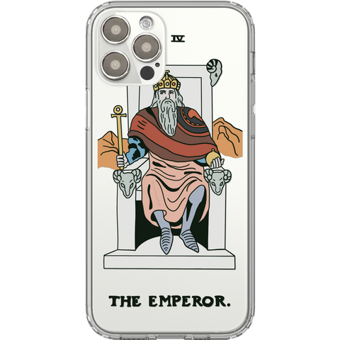 Shop The Tarot Card Illustration Clear Phone Cases Exclusively at The Urban Flair - Trendy Aesthetic Covers Available for Apple iPhone and Samsung Galaxy Devices