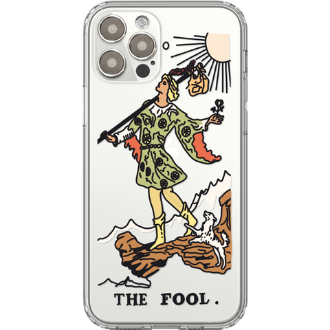 Shop The Tarot Card Illustration Clear Phone Cases Exclusively at The Urban Flair - Trendy Aesthetic Covers Available for Apple iPhone and Samsung Galaxy Devices