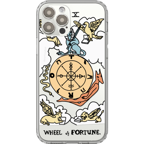 Shop The Tarot Card Illustration Clear Phone Cases Exclusively at The Urban Flair - Trendy Aesthetic Covers Available for Apple iPhone and Samsung Galaxy Devices