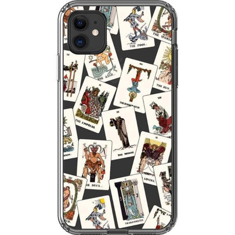 iPhone 11 Tarot Cards Clear Phone Case - The Urban Flair