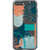 iPhone 7 Plus/8 Plus Teal Aesthetic Abstract Clear Phone Case - The Urban Flair