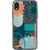 iPhone XR Teal Aesthetic Abstract Clear Phone Case - The Urban Flair
