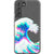The Great Wave Glitch Clear Phone Case Galaxy S22 Plus exclusively offered by The Urban Flair