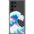 The Great Wave Glitch Clear Phone Case Galaxy S22 Ultra exclusively offered by The Urban Flair