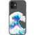iPhone 12 The Great Wave Glitch Clear Phone Case - The Urban Flair