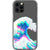 iPhone 12 Pro The Great Wave Glitch Clear Phone Case - The Urban Flair