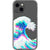iPhone 13 The Great Wave Glitch Clear Phone Case - The Urban Flair