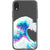 iPhone XR The Great Wave Glitch Clear Phone Case - The Urban Flair