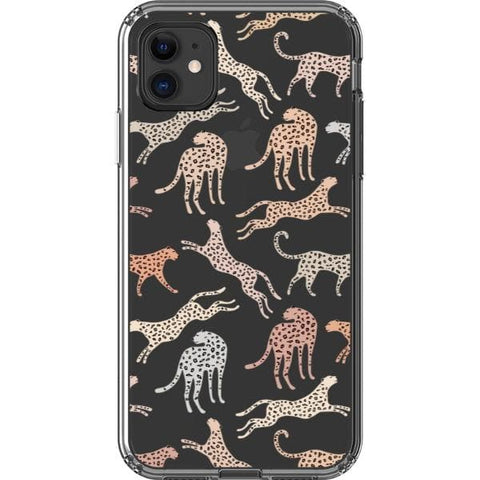 iPhone 11 Trendy Pale Leopard Clear Phone Case - The Urban Flair