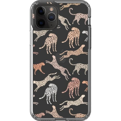 iPhone 11 Pro Trendy Pale Leopard Clear Phone Case - The Urban Flair