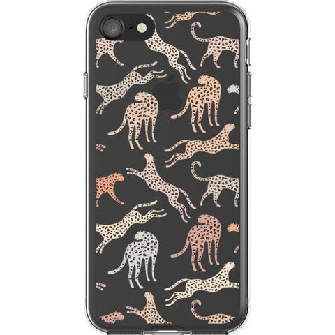 iPhone 7/8/SE 2020 Trendy Pale Leopard Clear Phone Case - The Urban Flair