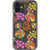 Tropical Doodles Clear Phone Case iPhone 12 exclusively offered by The Urban Flair