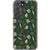 Tropical Leaves Clear Phone Case Galaxy S22 exclusively offered by The Urban Flair