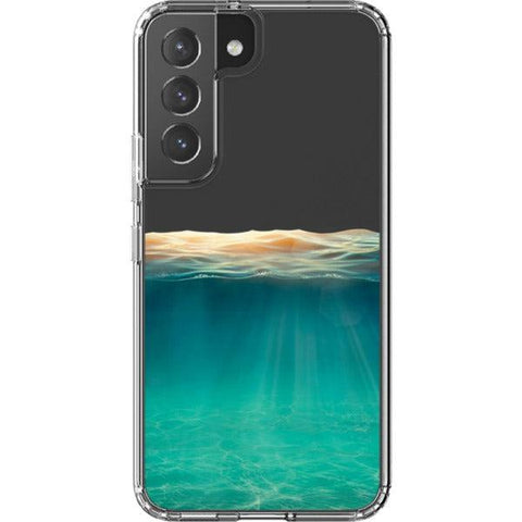 Under Water Illusion Clear Phone Case Galaxy S22 exclusively offered by The Urban Flair