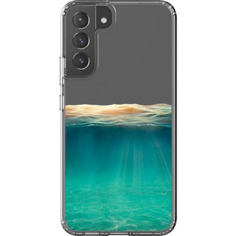 Under Water Illusion Clear Phone Case Galaxy S22 Plus exclusively offered by The Urban Flair