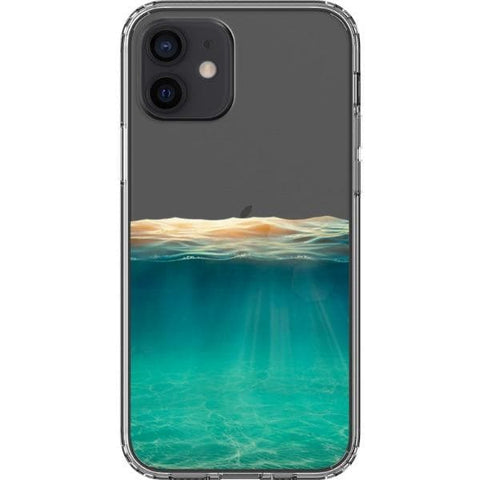 iPhone 12 Under Water Illusion Clear Phone Case - The Urban Flair