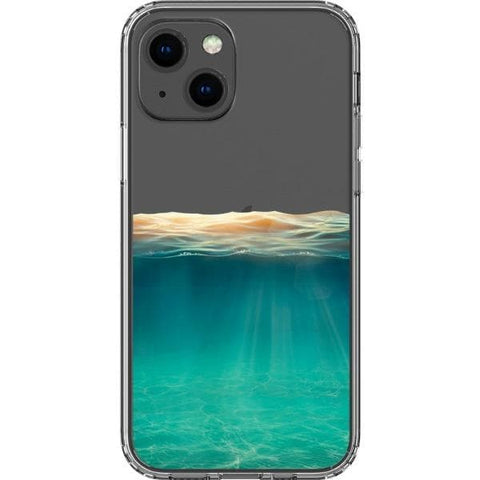 iPhone 13 Mini Under Water Illusion Clear Phone Case - The Urban Flair