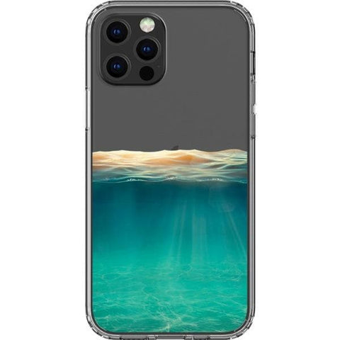 iPhone 13 Pro Under Water Illusion Clear Phone Case - The Urban Flair
