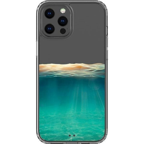 iPhone 13 Pro Max Under Water Illusion Clear Phone Case - The Urban Flair