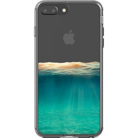 iPhone 7 Plus/8 Plus Under Water Illusion Clear Phone Case - The Urban Flair
