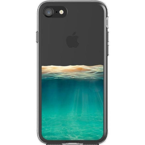 iPhone 7/8/SE 2020 Under Water Illusion Clear Phone Case - The Urban Flair