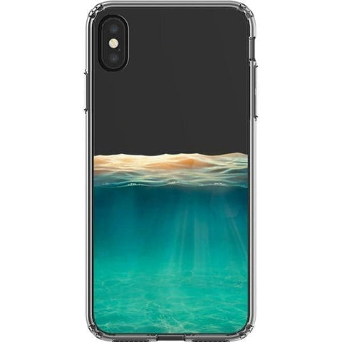 iPhone XS Max Under Water Illusion Clear Phone Case - The Urban Flair