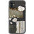 iPhone 11 Vintage Abstract Collage Clear Phone Case - The Urban Flair