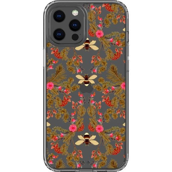 Vintage Bees 70s Clear Phone Case for Apple iPhone 15 (& more!)– The ...