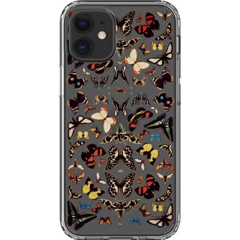 iPhone 12 Mini Vintage Butterfly Clear Phone Case - The Urban Flair