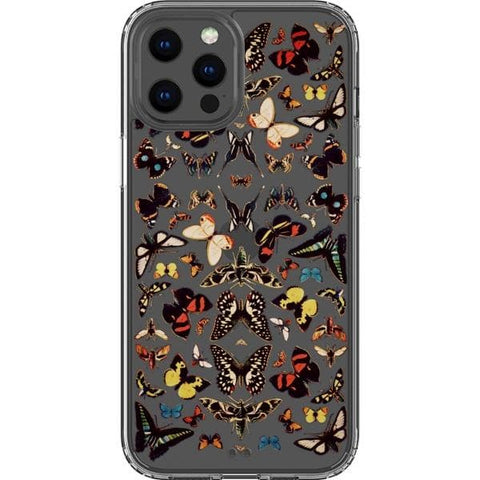 iPhone 12 Pro Max Vintage Butterfly Clear Phone Case - The Urban Flair