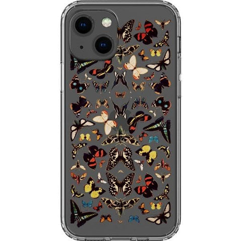 iPhone 13 Vintage Butterfly Clear Phone Case - The Urban Flair