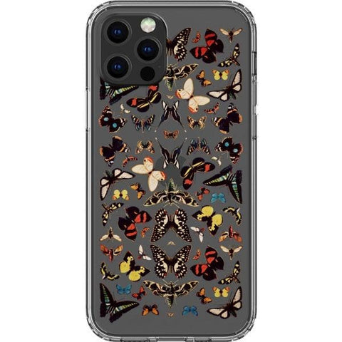 iPhone 13 Pro Vintage Butterfly Clear Phone Case - The Urban Flair