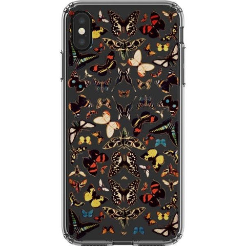 iPhone XS Max Vintage Butterfly Clear Phone Case - The Urban Flair