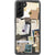 Galaxy S21 Vintage Collage Clippings Clear Phone Case - The Urban Flair