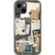 iPhone 13 Vintage Collage Clippings Clear Phone Case - The Urban Flair