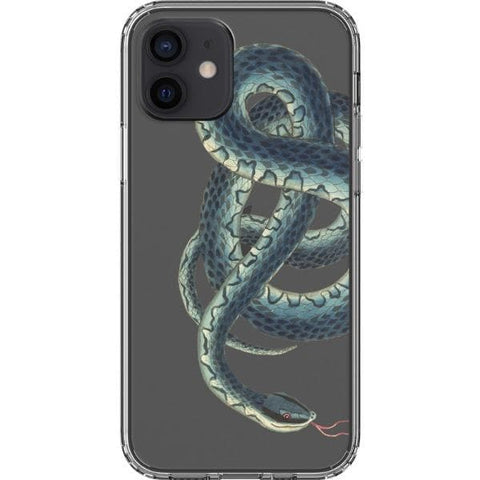 Vintage Snake Clear Phone Case for your iPhone 12 exclusively at The Urban Flair