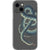 Vintage Snake Clear Phone Case for your iPhone 13 Mini exclusively at The Urban Flair
