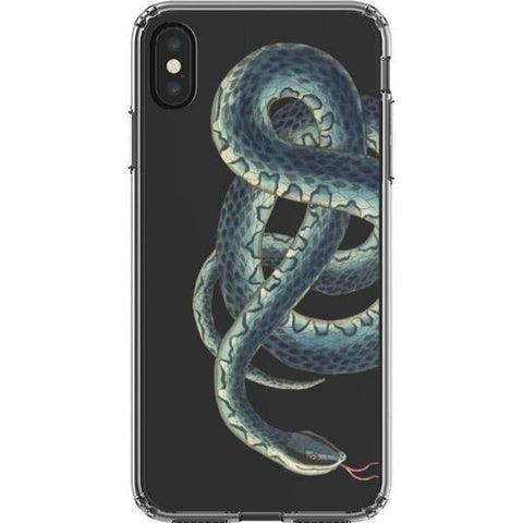 Vintage Snake Clear Phone Case for your iPhone XS Max exclusively at The Urban Flair
