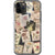 Vintage Stamps Print Clear Phone Case iPhone 11 Pro exclusively offered by The Urban Flair