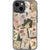 Vintage Stamps Print Clear Phone Case iPhone 13 exclusively offered by The Urban Flair